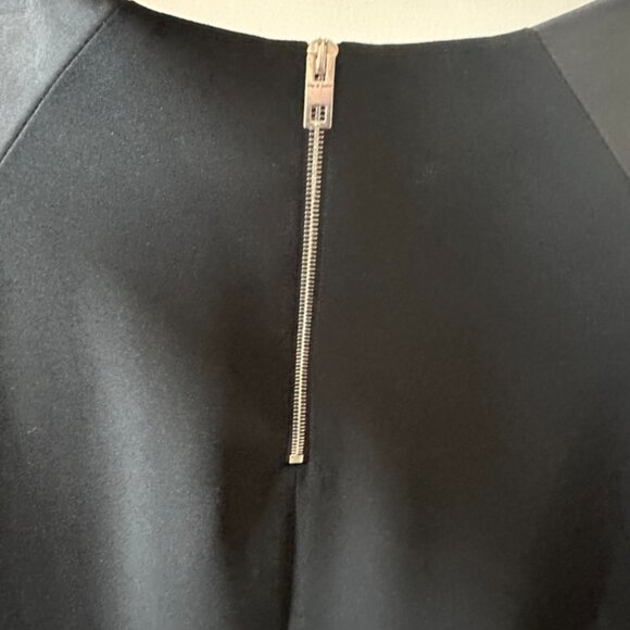 rag & bone black multi-material top - Picture 5 of 6